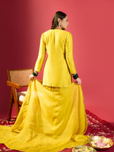 Load image into Gallery viewer, Mustard Dhoti &amp; Kurta Set
