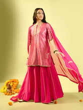 Load image into Gallery viewer, Rani Barfi Kurta Palazzo Set
