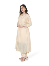 Load image into Gallery viewer, Gold Tissue Straight Kurta Set
