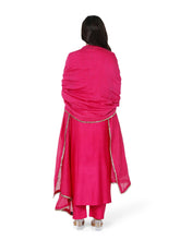 Load image into Gallery viewer, Hot Pink Pita Straight Kurta Set
