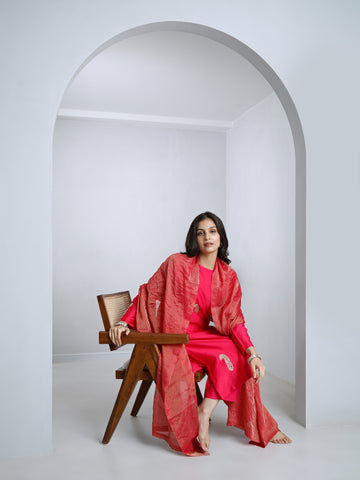 Hot Pink Keri Kurta Set