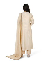 Load image into Gallery viewer, Gold Tissue Pita Kurta Set
