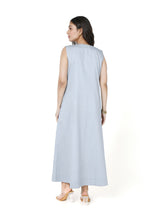 Load image into Gallery viewer, Grey Sleeveless Long Dress
