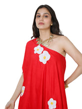 Load image into Gallery viewer, Red One Shoulder Dress
