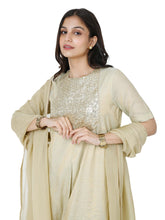 Load image into Gallery viewer, Pista Green Ghada Kurta Set
