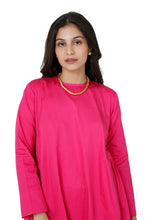 Load image into Gallery viewer, Pink Short Kurta With Pant Set
