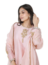 Load image into Gallery viewer, Dusty Pink Chand Straight Kurta Set
