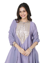 Load image into Gallery viewer, Purple Kali Kurta Set
