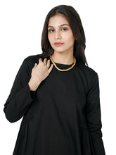 Load image into Gallery viewer, Black Short Kurta With Pant Set
