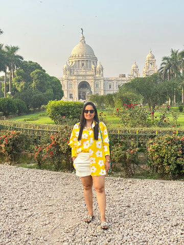 Yellow Summer Bloom Shirt