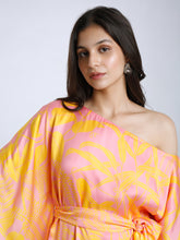 Load image into Gallery viewer, Pink Peach Vacay Kaftan
