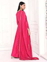 Load image into Gallery viewer, Pink Mogra Anarkali Set
