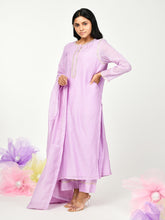 Load image into Gallery viewer, Lilac Tilla Chaav Kurta Set
