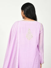 Load image into Gallery viewer, Lilac Tilla Chaav Kurta Set
