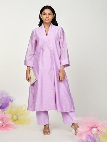 Summer Jacket Kurta Set