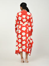 Load image into Gallery viewer, Red Summer Handkerchief Dress
