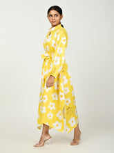 Load image into Gallery viewer, Sunshine Yellow Summer Handkerchief Dress
