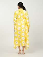 Load image into Gallery viewer, Sunshine Yellow Summer Handkerchief Dress
