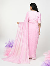 Load image into Gallery viewer, Baby Pink Chaav Saree
