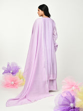 Load image into Gallery viewer, Lilac Chaav Pleated Kurta Set
