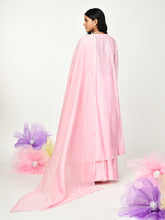 Load image into Gallery viewer, Baby Pink Chaav Pleated Kurta Set
