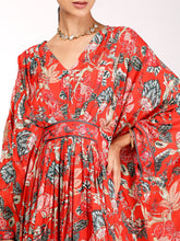 Load image into Gallery viewer, Red Bahaar Kaftan
