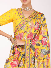 Load image into Gallery viewer, Yellow Bahaar Saree
