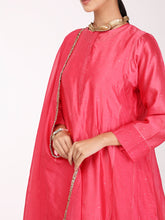 Load image into Gallery viewer, Pink Chand Embroidered Kurta Set
