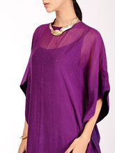 Load image into Gallery viewer, Deep Purple Chand Kaftan
