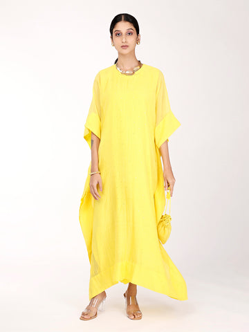 Yellow Chand Kaftan