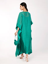 Load image into Gallery viewer, Rama Green Chand Kaftan
