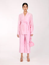 Load image into Gallery viewer, Baby Pink Chand Wrap Co-ord Set
