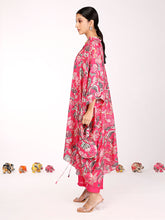 Load image into Gallery viewer, Pink Bagh Kaftan Tunic Set
