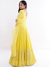 Load image into Gallery viewer, Yellow Dhoop Chand Lehenga
